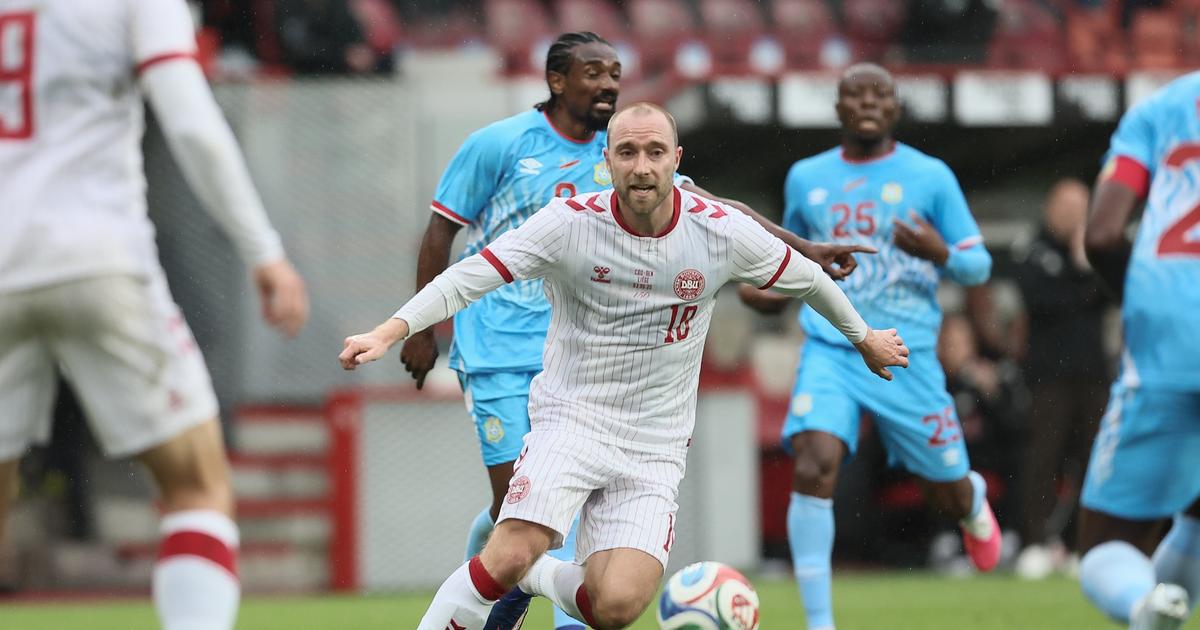 Foot : le Danois Christian Eriksen s'effondre lors d'un match amical, 5 ans après son malaise cardiaque