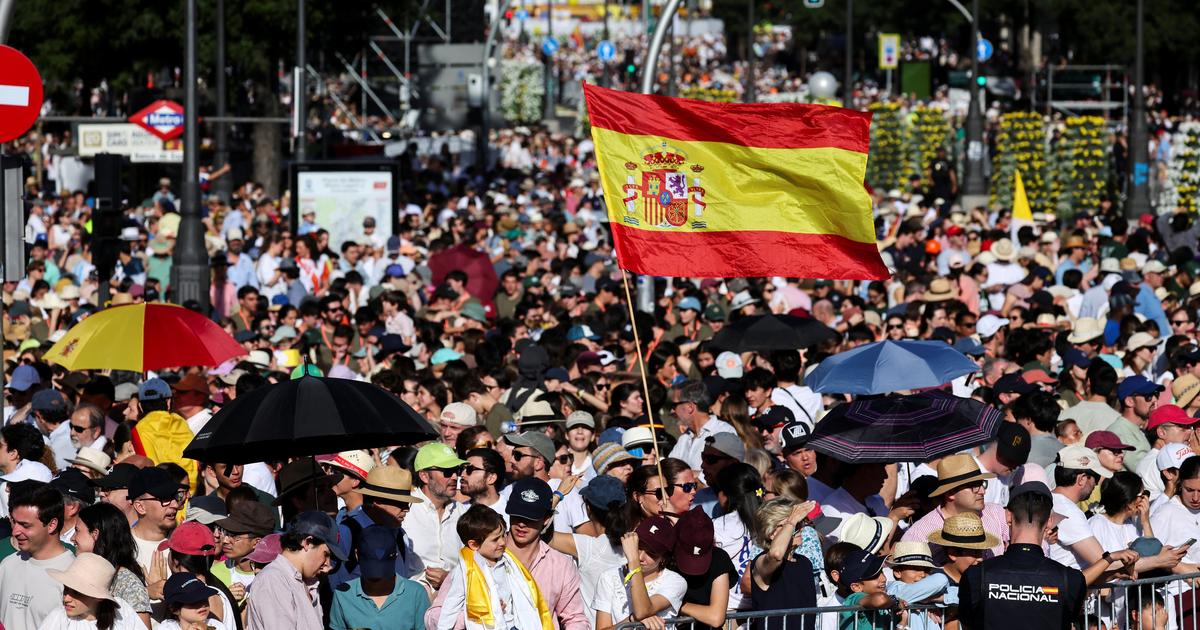 Plus de 1,2 million de fidèles se rassemblent ce dimanche dans les rues de Madrid pour une messe du pape Léon XIV