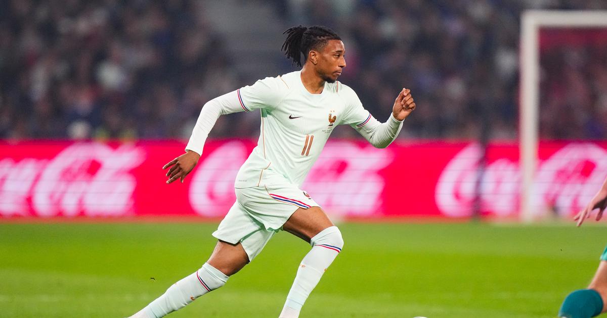 France-Irlande du Nord : frappe enroulée, reprise puissante... le triplé exceptionnel de Michael Olise en vidéo