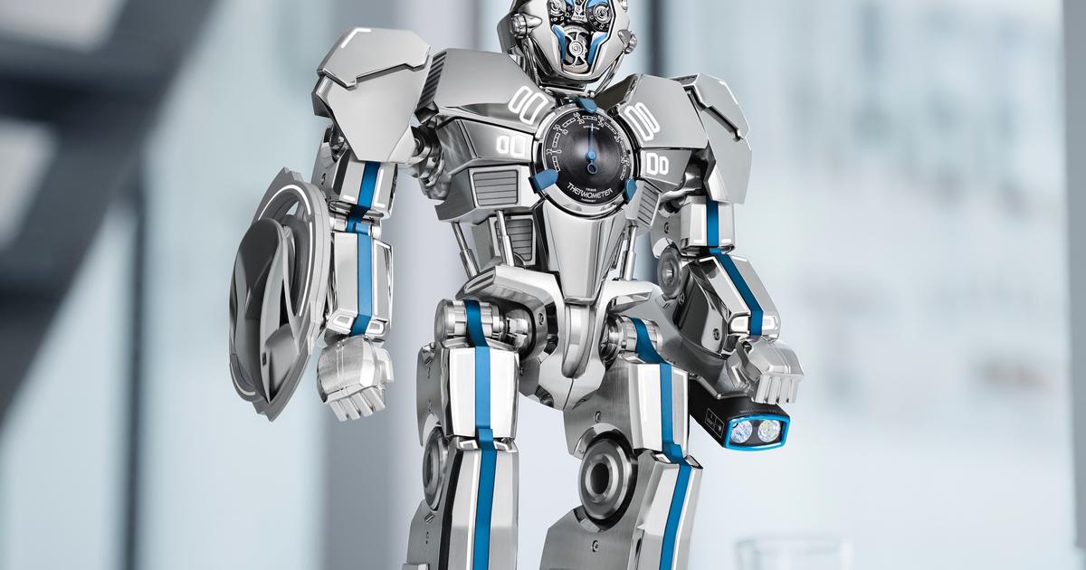 MB&F dévoile le gardien du temps, un robot horloger absolument fou - lefigaro.fr