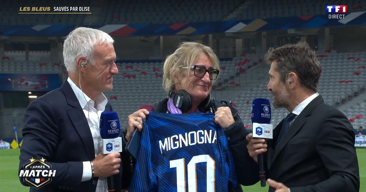 «Merci pour tout» : le bel hommage de Didier Deschamps et Bixente Lizarazu à la journaliste Sylvaine Mignogna sur TF1