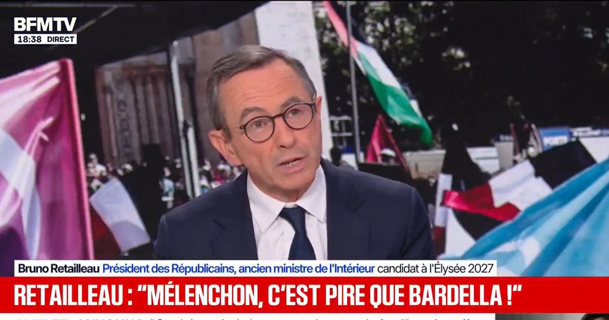 Présidentielle 2027 : Bruno Retailleau dépeint Jean-Luc Mélenchon comme «le premier racialiste de France»