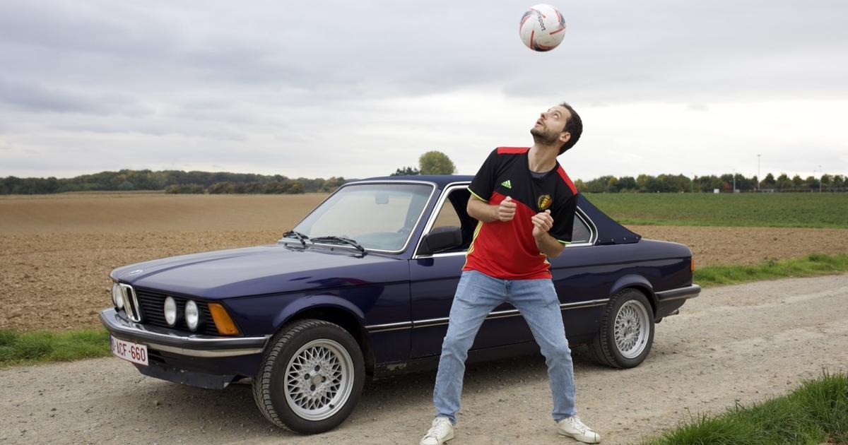 Coupe du monde : ce supporter belge est parti aux États-Unis avec sa BMW Série 3 de 1982 pour suivre les Diables Rouges