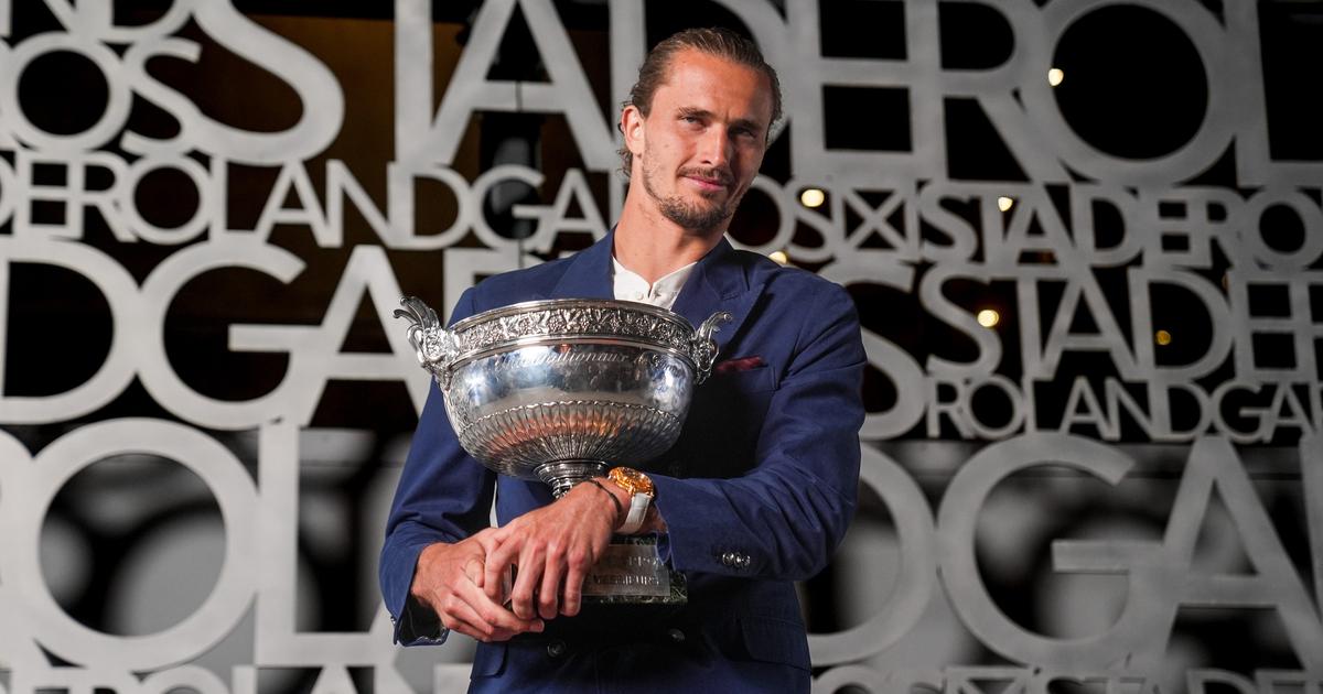 «Je pense qu’on devrait arrêter...» : sacré à Roland-Garros, Alexander Zverev refuse d’évoquer les accusations de violences conjugales à son encontre