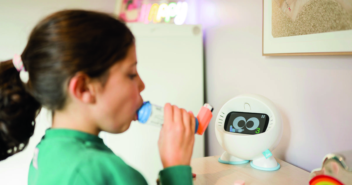 Un petit robot pour prévenir les crises d’asthme