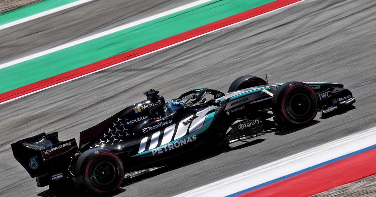 Formule 1 : Russell le plus rapide des premiers essais libres à Barcelone, Hadjar et Hamilton remplacés