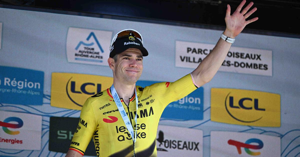 Cyclisme : Wout Van Aert quitte le Tour Auvergne-Rhône-Alpes, au lendemain de sa victoire d’étape