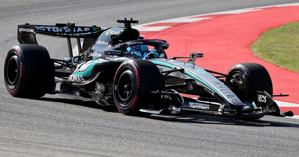 Formule 1 : George Russell arrache la pole position à Barcelone