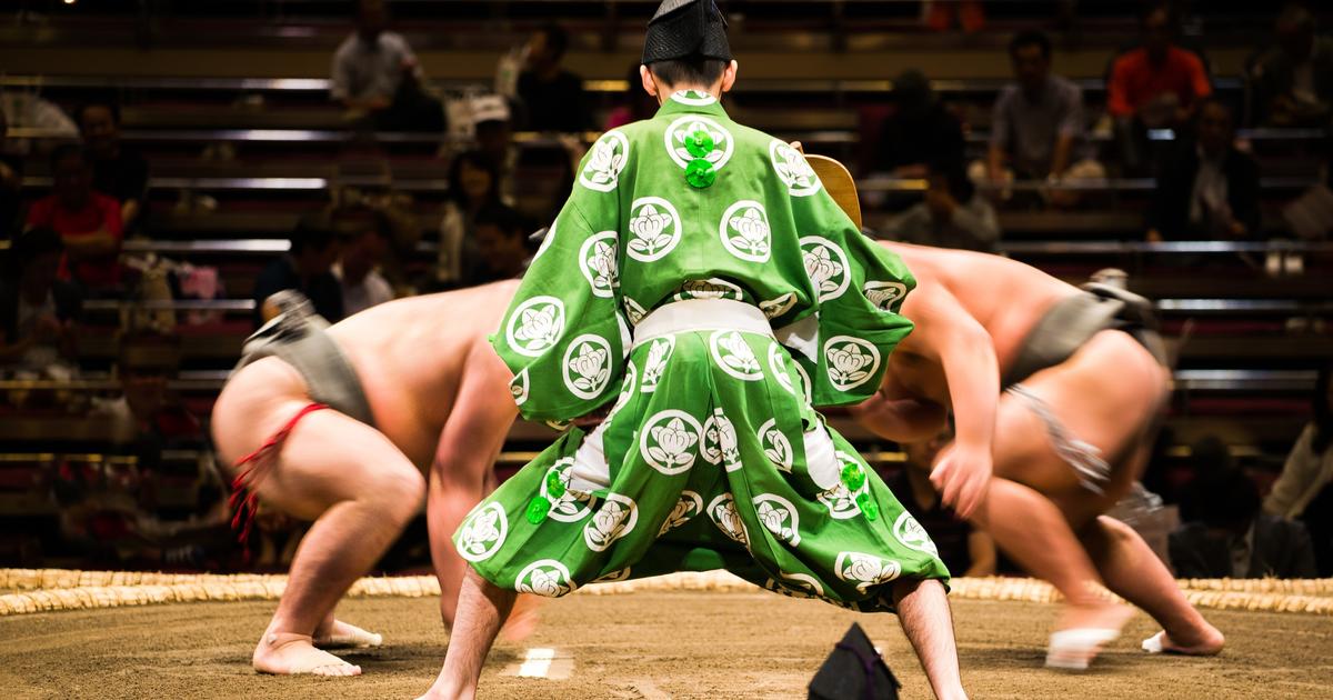 Doubles sièges d'avion, toilettes renforcées : la logistique colossale du tournoi de sumo organisé ce week-end à Paris