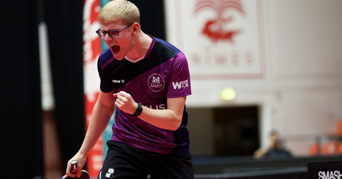 Tennis de table : Félix Lebrun conserve son titre de champion de France contre son frère Alexis