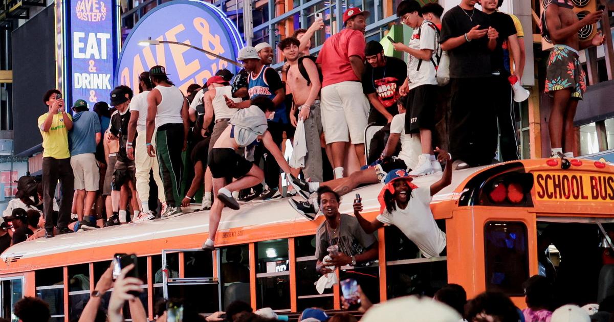 NBA : après la victoire des Knicks, 63 interpellations ont eu lieu dans la nuit à New York