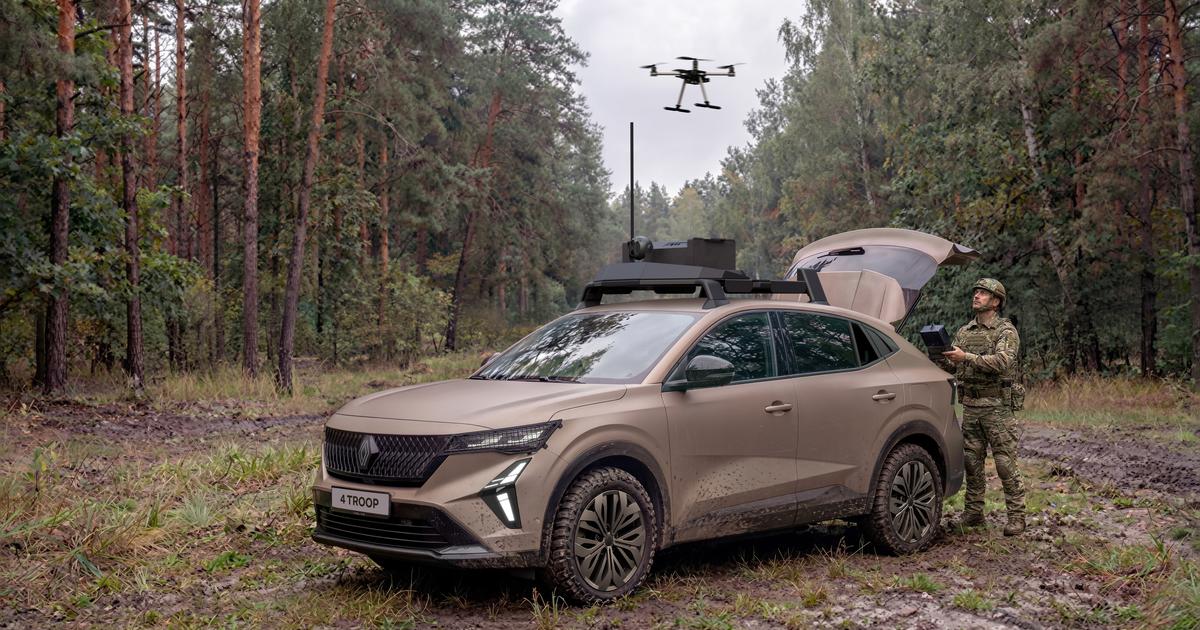 Renault et Thales dévoilent «4 TROOP», un véhicule tactique adapté aux «nouveaux besoins opérationnels des forces terrestres»