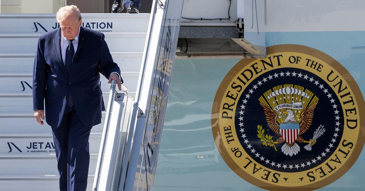 EN DIRECT - Sommet du G7 à Évian : Donald Trump est arrivé en France