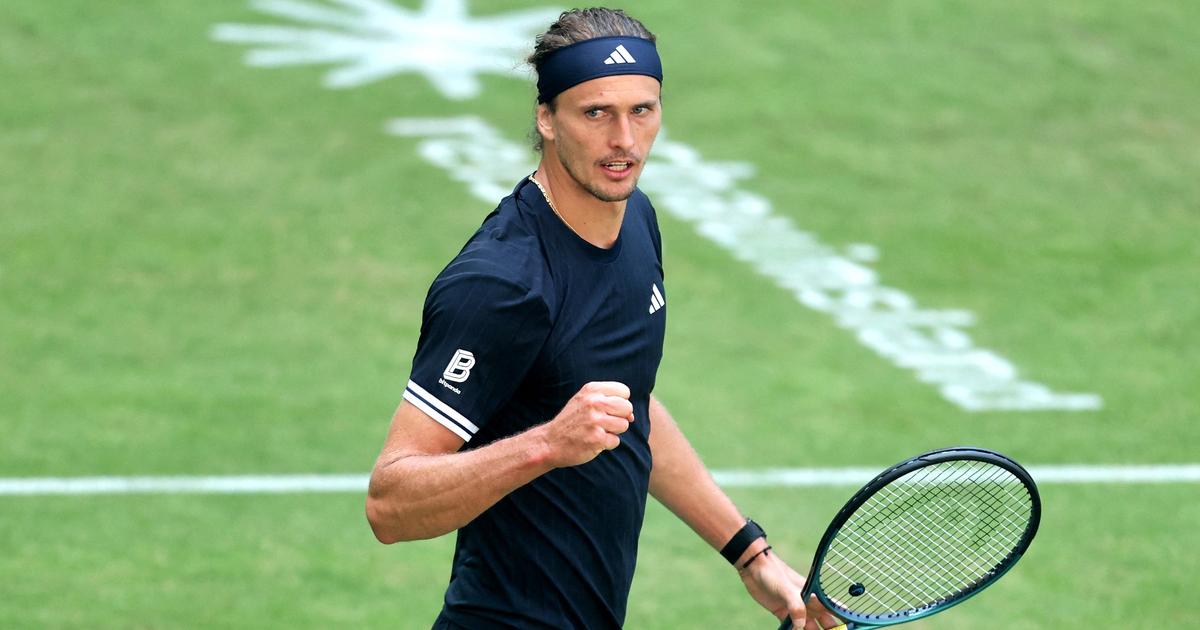Tennis : Zverev bousculé mais vainqueur pour lancer sa saison sur gazon