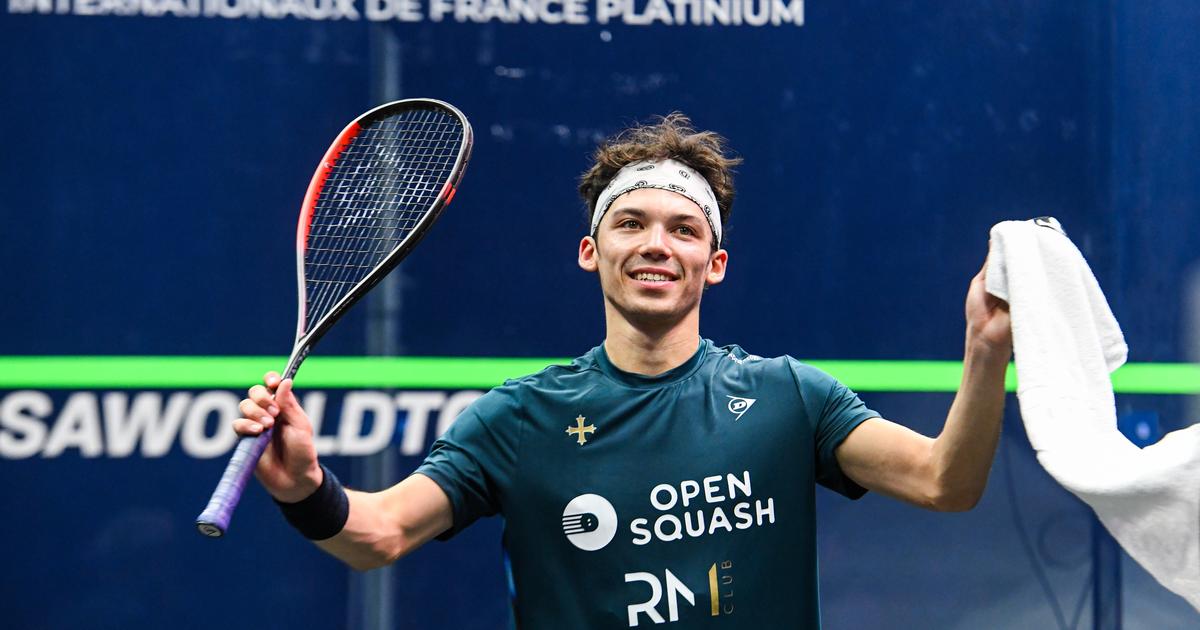 Squash : papa coach, Harvard, Los Angeles 2028… À la découverte du numéro 1 français, Victor Crouin