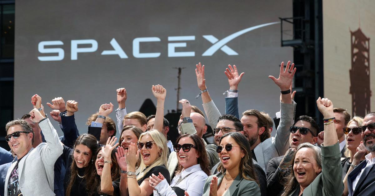 SpaceX se hisse à la cinquième place des plus grosses capitalisations boursières mondiales, devant Amazon