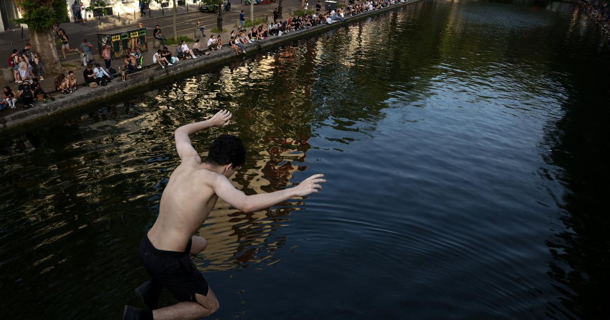 Vague de chaleur à Paris : la mairie autorise la baignade sur le canal Saint-Martin dès mercredi