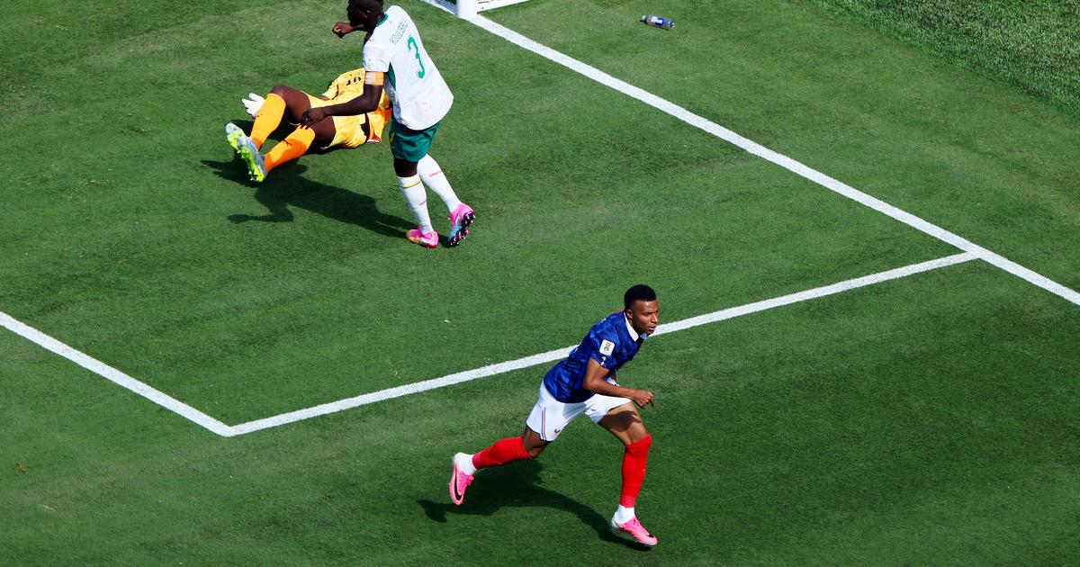 France-Sénégal : en vidéo, le doublé fantastique de Kylian Mbappé et le superbe piqué de Bradley Barcola