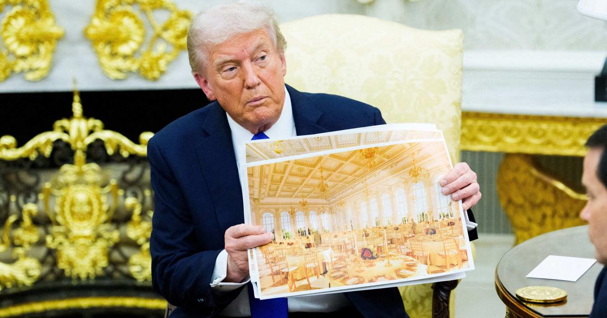 Le coût de la salle de bal de Trump à la Maison Blanche une nouvelle fois réévalué à la hausse