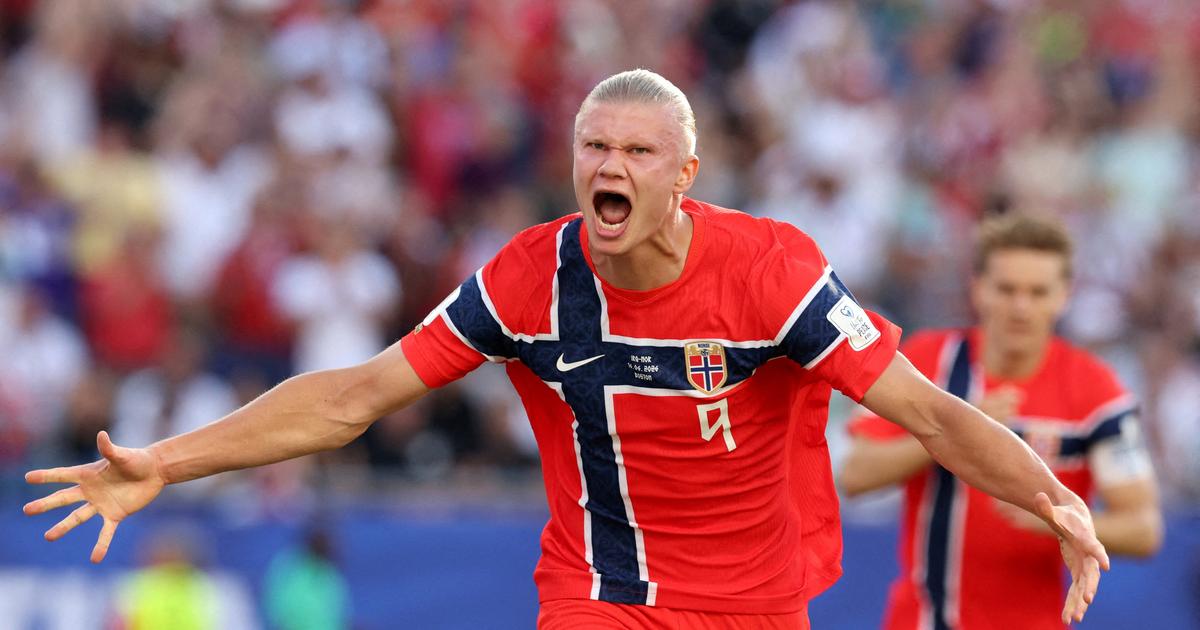 Coupe du monde 2026 : en vidéo, le but gag d’Erling Haaland qui permet à la Norvège de reprendre l’avantage face à l’Irak