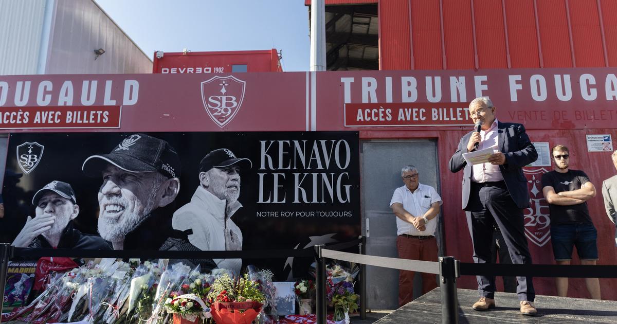 Ligue 1 : à Brest, plus d'un millier de supporters rendent hommage à Eric Roy