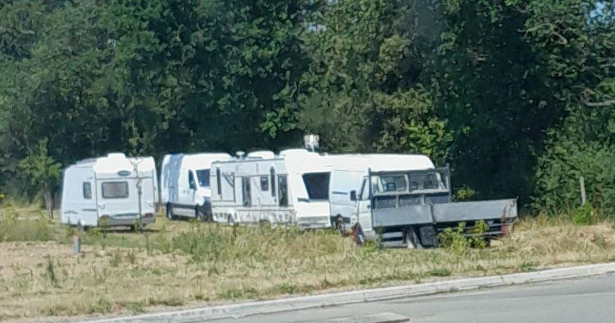 Près de « 35 000 euros » de préjudice après l’installation de 12 caravanes de gens du voyage : le coup de gueule d’un maire de Vendée
