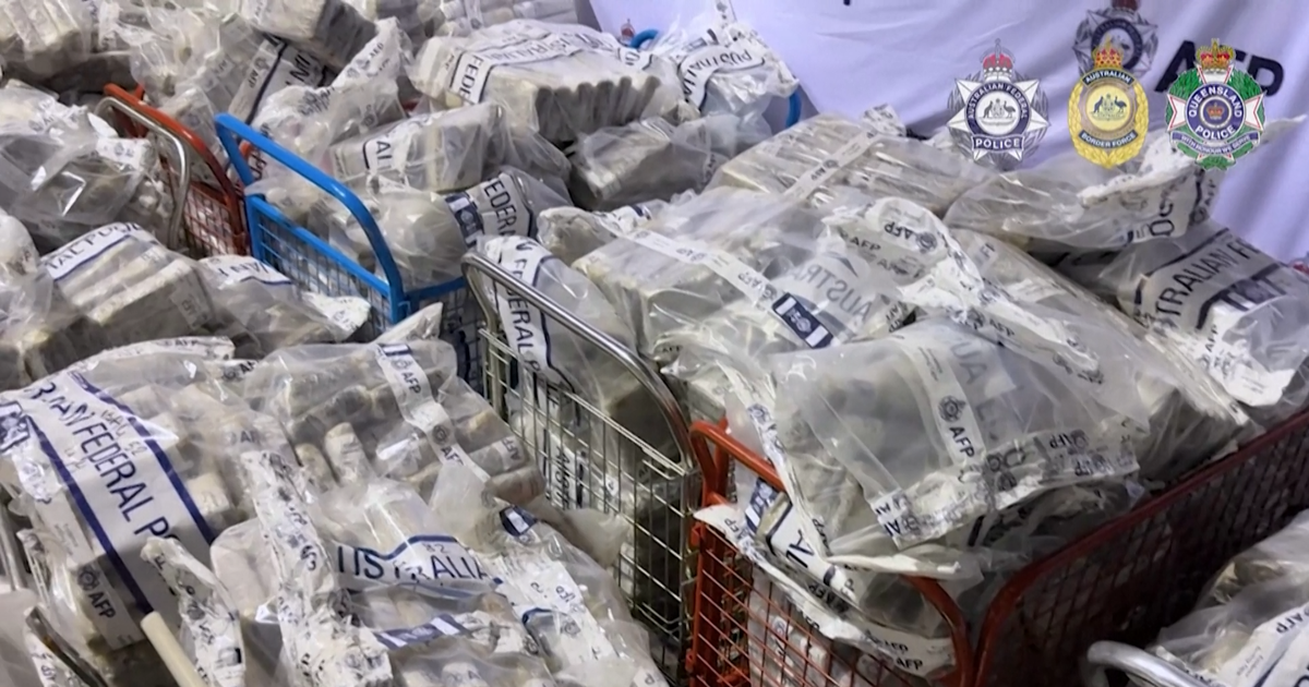 2,7 tonnes de cocaïne: l’Australie réalise la plus importante saisie de drogue de son histoire