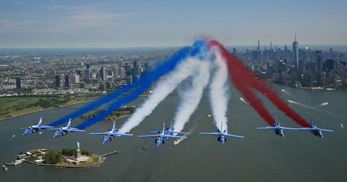 «Chaque semaine, on fait le vol d’une vie» : le leader de la Patrouille de France raconte son périple aux États-Unis