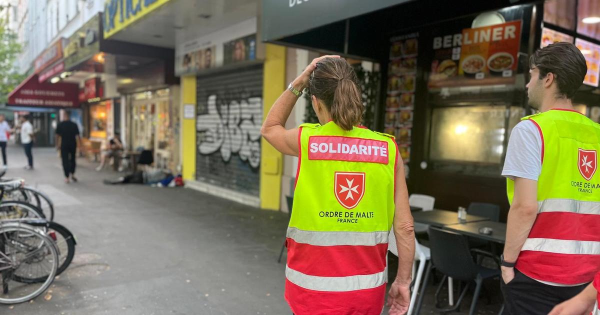 Nuit historique de canicule : avec l’Ordre de Malte auprès des sans-abri parisiens