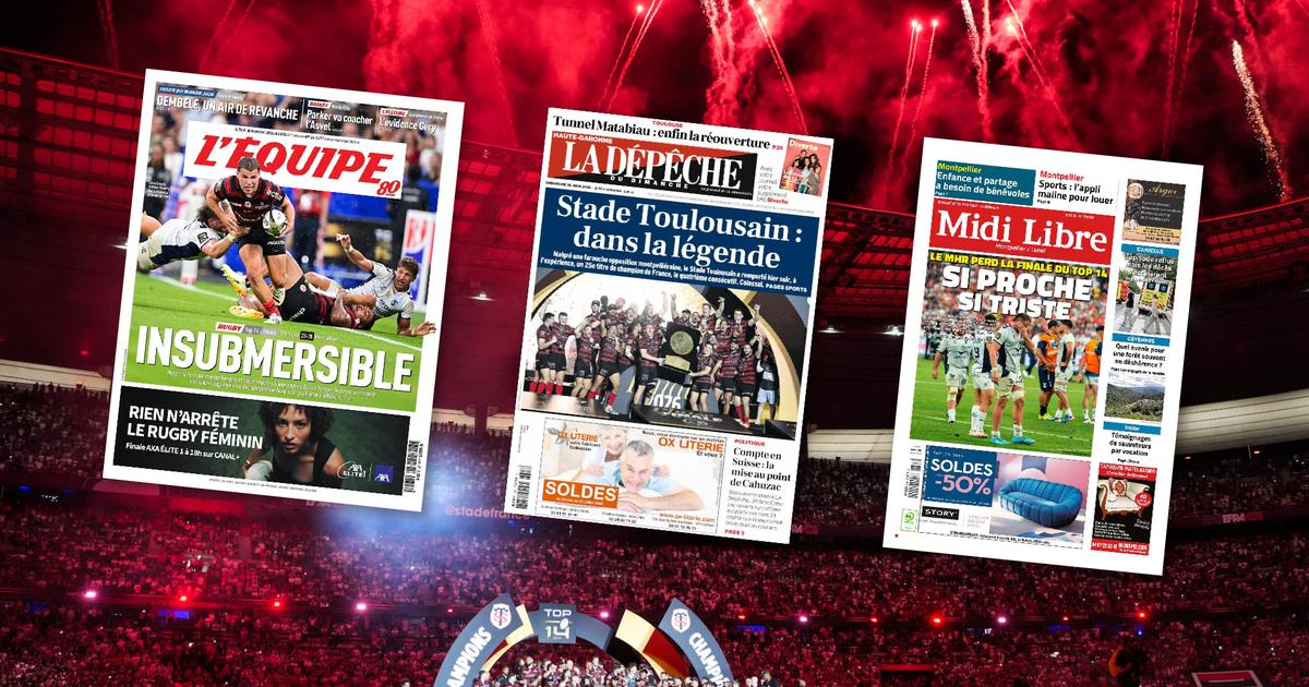 «Insubmersible», «indétrônable», «chirurgical», la presse salue le nouveau triomphe du Stade Toulousain