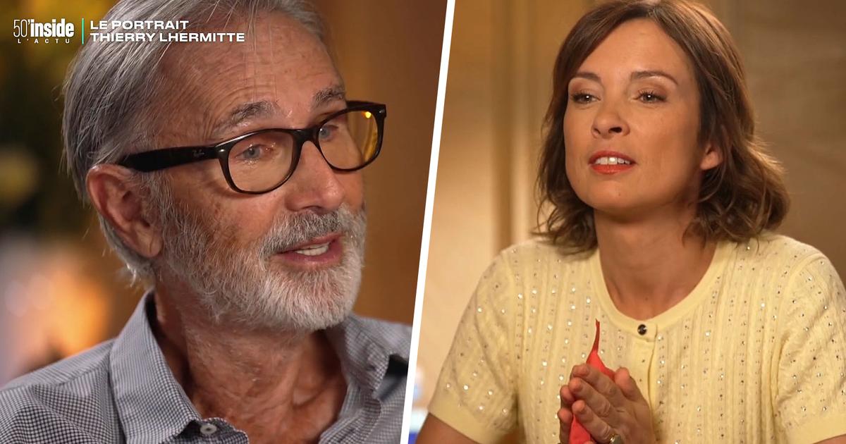 «Ça vous plaît ?» : Isabelle Ithurburu offre un coussin péteur à Thierry Lhermitte dans «50mn Inside»