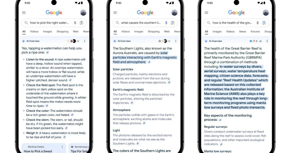 AI Mode, AI Overviews... L’IA arrivera sur le moteur de recherche de Google en France cet été
