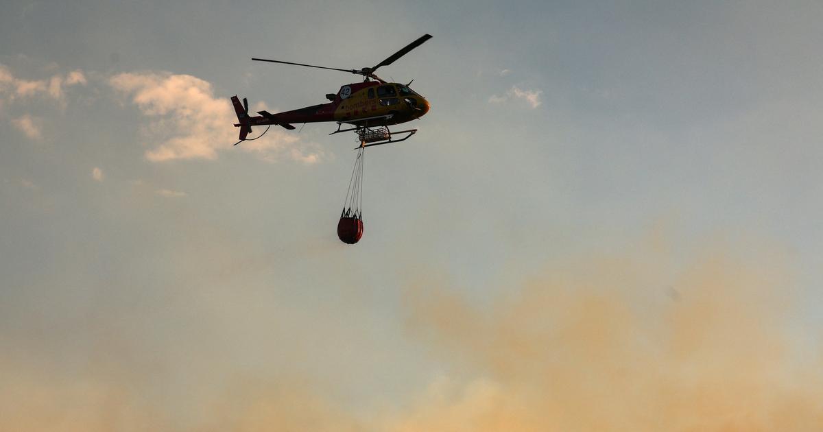 Drôme : un feu de forêt persiste en zone montagneuse, plus de 200 pompiers mobilisés