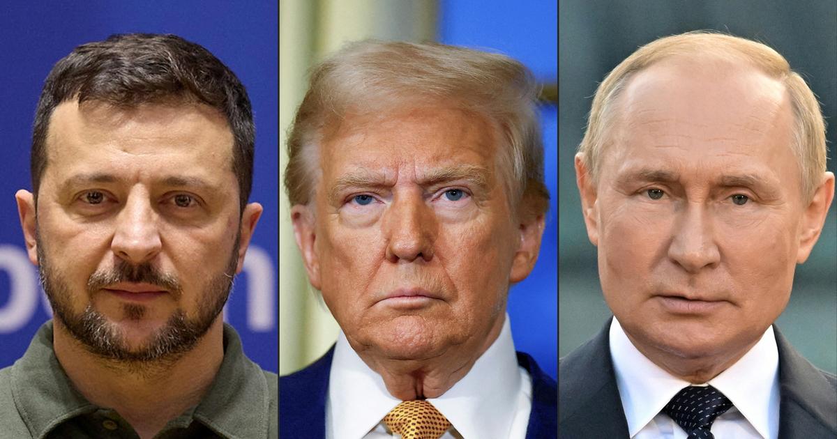 Guerre en Ukraine : Vladimir Poutine et Volodymyr Zelensky ont successivement parlé par téléphone avec Donald Trump