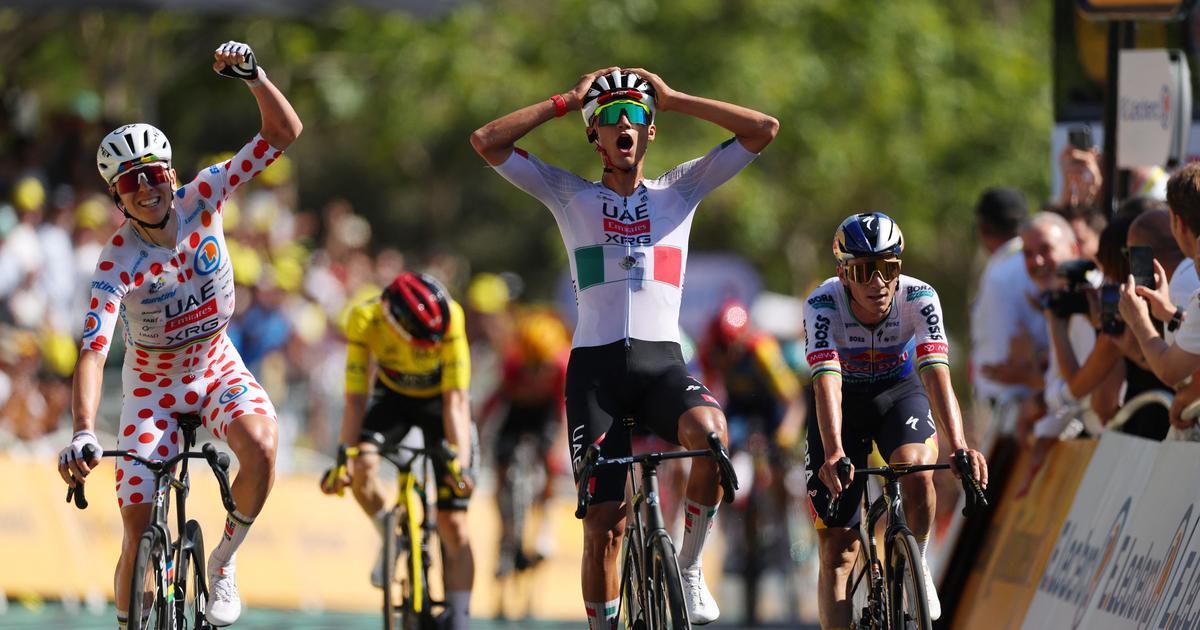 Tour de France : le Mexicain Del Toro s’impose devant Pogacar pour un doublé UAE à Barcelone, Seixas avec les favoris
