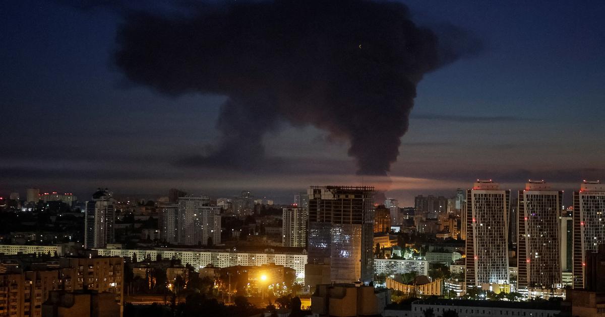 Ukraine: plus de dix explosions entendues à Kiev pendant une alerte aux missiles