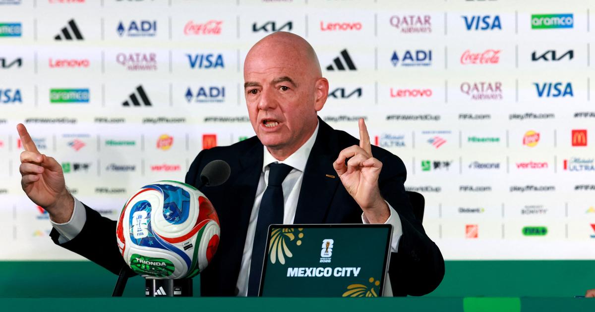 Gianni Infantino «condamne sans équivoque» les propos racistes à l'encontre de Kylian Mbappé