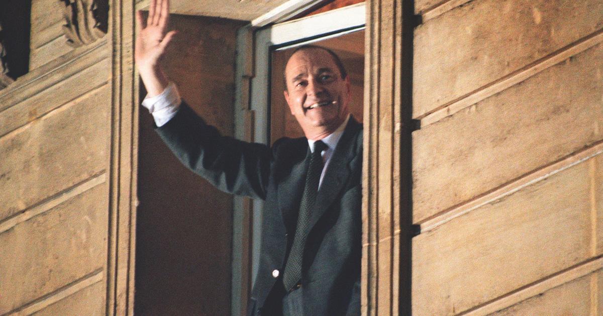 En 1995, la remontada de Jacques Chirac