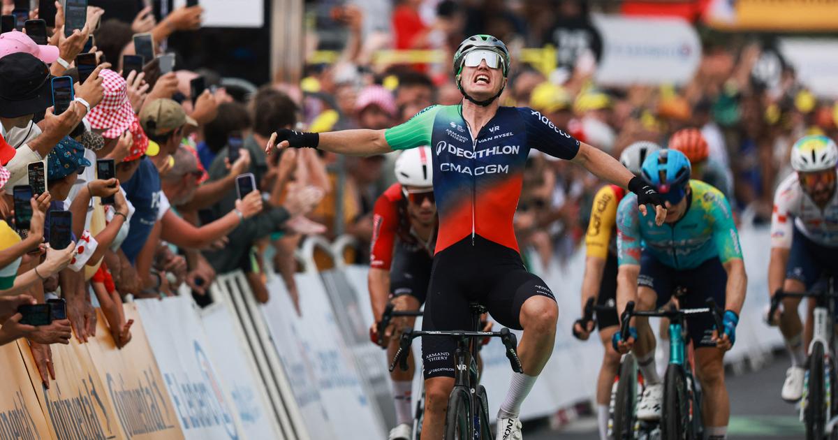 Tour de France : Kooij l’emporte au sprint à Pau, des favoris perdent du temps après une chute avant l’arrivée
