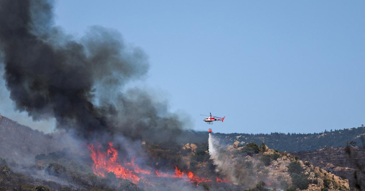 Incendies : le feu dans la Drôme toujours très actif, la météo «défavorable»