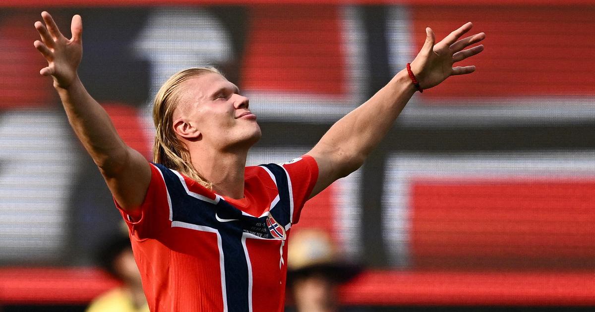 «Il est redoutable devant le but» : Erling Haaland, l’épouvantail qui inquiète déjà l’Angleterre