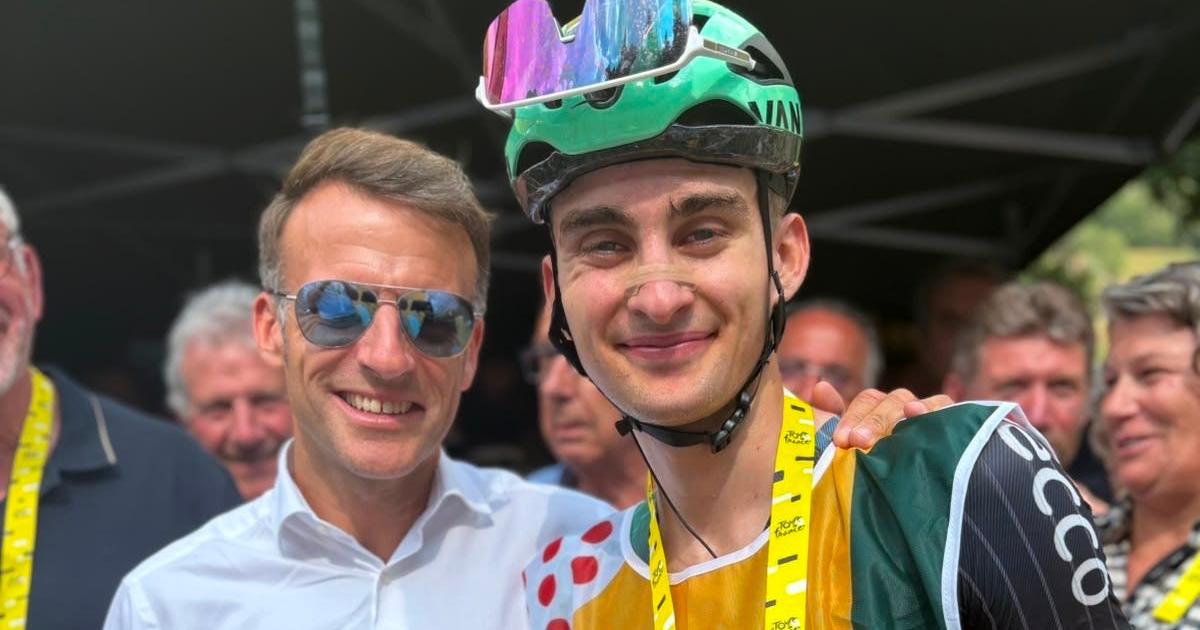 Le carnet de route de Paul Seixas : «Une petite place à l’arrivée, c’est pas mal», premier test réussi avec les félicitations de Macron