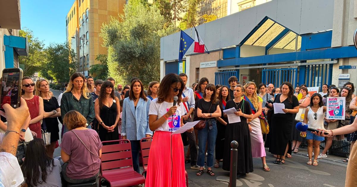 « Il y a urgence à protéger et réparer » : devant l’école Baudin à Paris, la colère des parents après la relaxe d’un animateur périscolaire