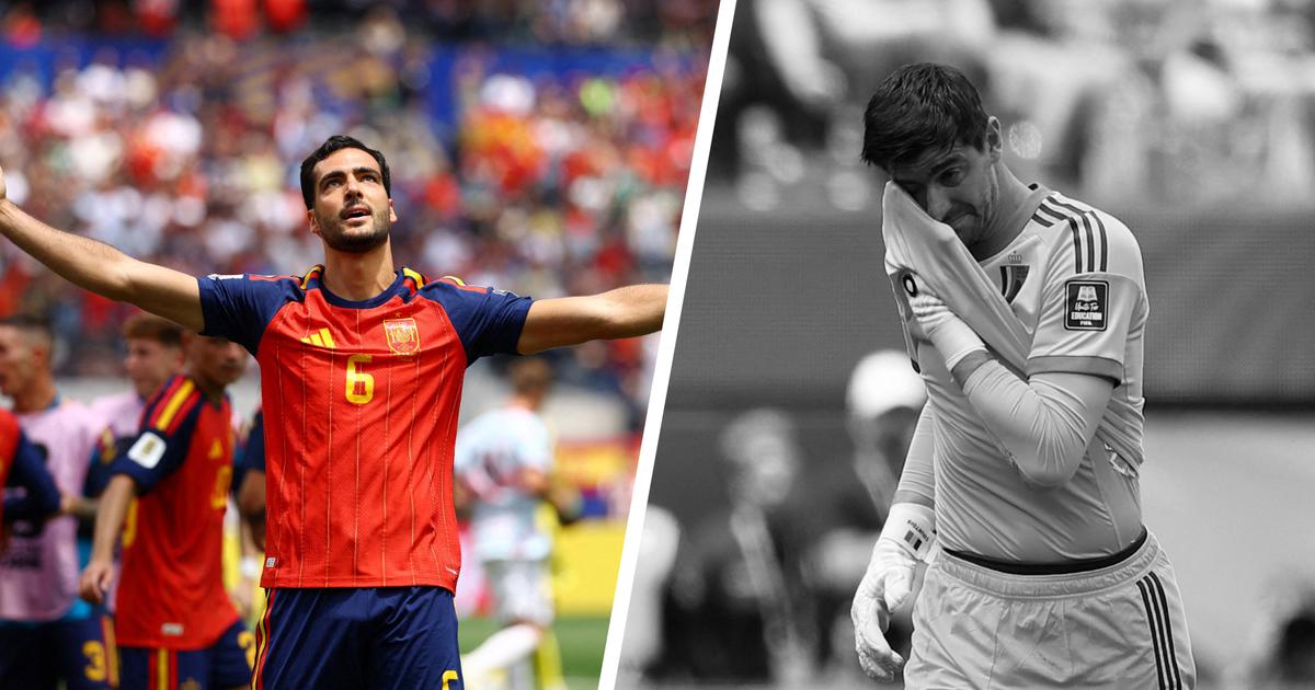Espagne-Belgique : le héros Merino remet ça, Lamine Yamal se réveille, la blessure fatale de Courtois... Les tops et flops