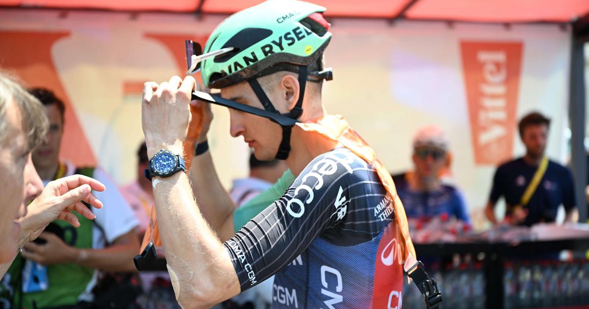 Tour de France : Paul Seixas masqué au départ de Périgueux pour éviter les virus