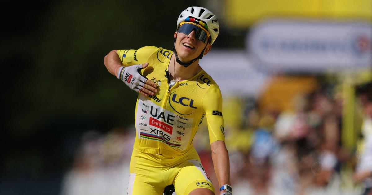 Tour de France : intouchable Pogacar qui remporte la dixième étape et conforte son maillot jaune