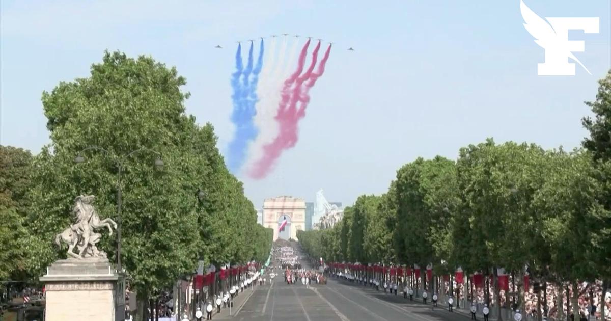 Patrouille de France, 400 ans de la Marine nationale, soldats ukrainiens... Revivez les temps forts du défilé du 14 Juillet