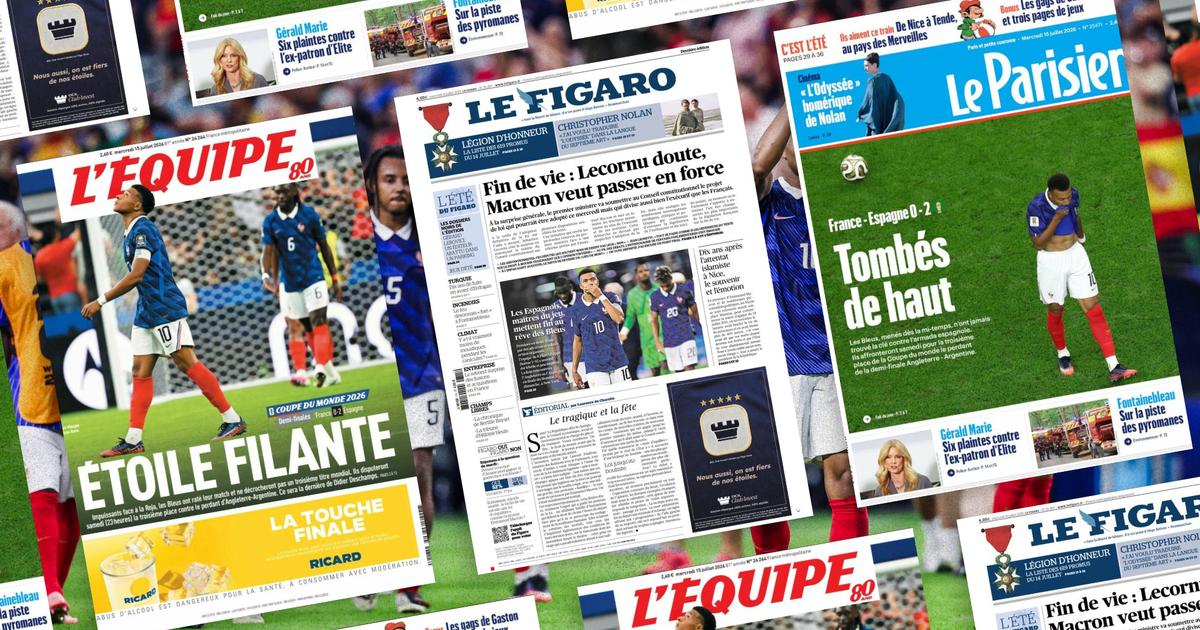 France-Espagne : «aucune personnalité», «une leçon de football», «fébrile et peu inspirée»... La presse française sévère après l'élimination des Bleus