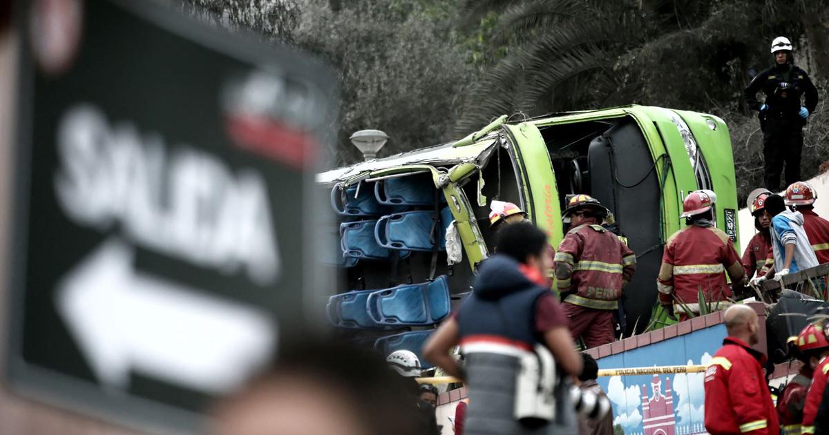 Pérou : au moins 14 morts dans un accident de la route dans le nord du pays