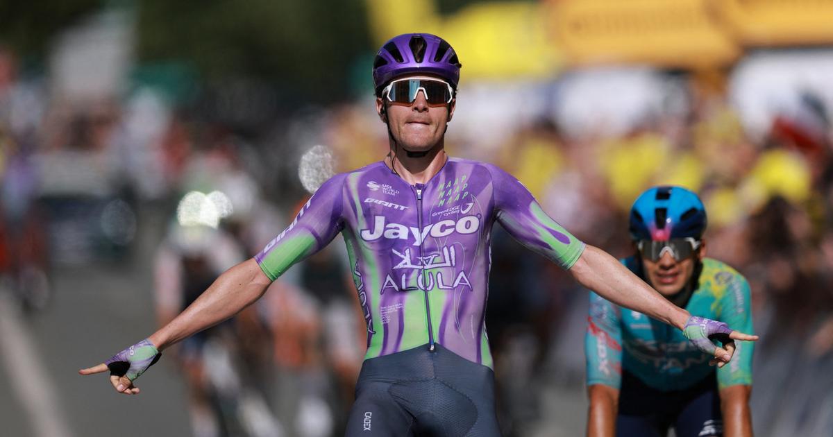 Mauro Schmid (Team Jayco Alula) (Ảnh: Stephanie Lecocq / REUTERS)
